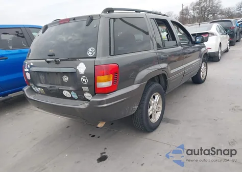 2002 Jeep Grand Cherokee Laredo z USA, uszkodzony, nr VIN 1J4GX48S62C252824